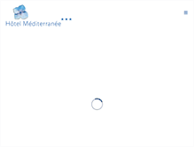 Tablet Screenshot of hotel-med.fr